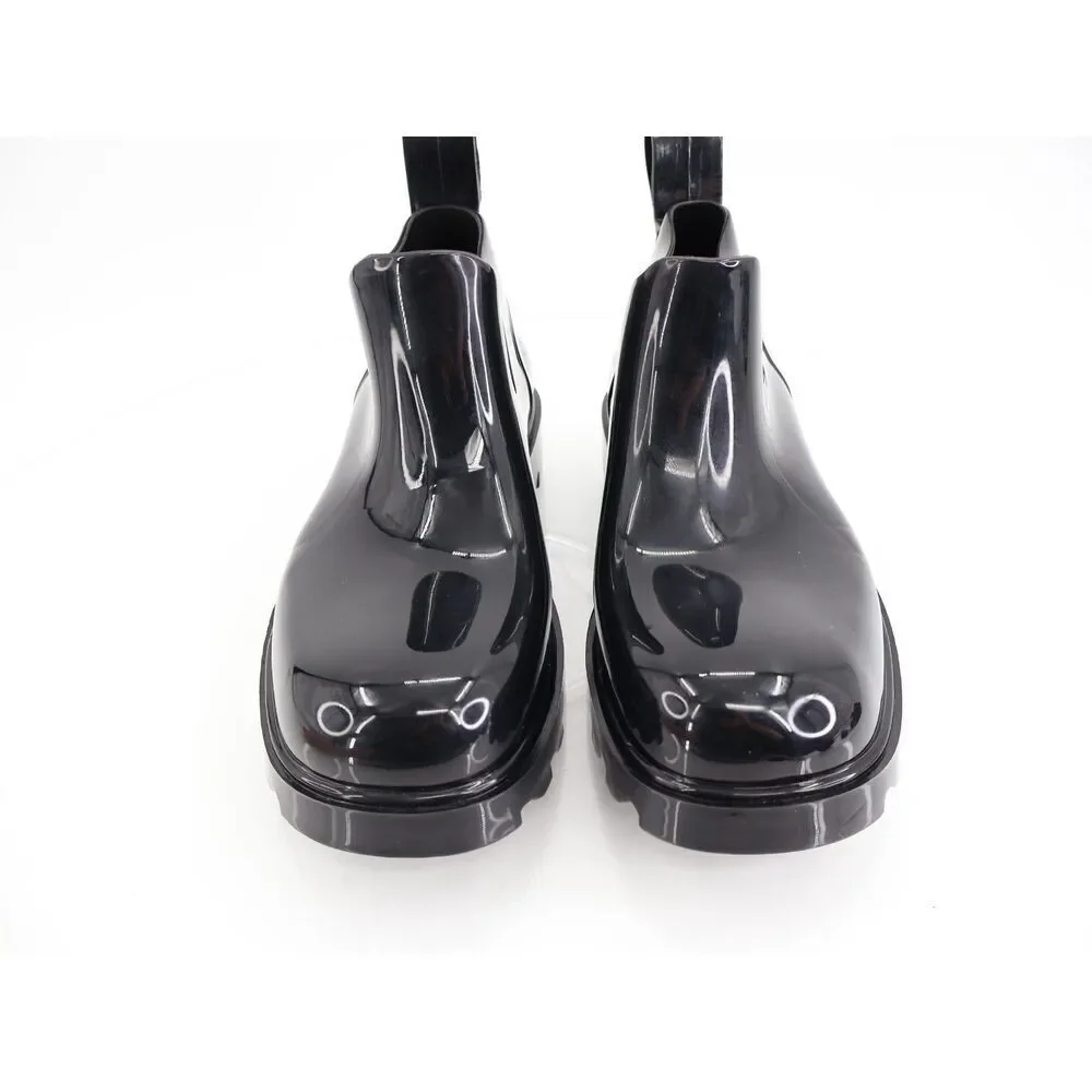 Free People High Street Water Resistant Rain Boot Black Size 37 6 Rubber Slip On